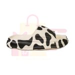 Cow Pattern Black & White Slippers for Soft Animals Cow Summer Slides Bathroom Non-Slip Beach Sandals