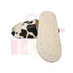 Cow Pattern Black & White Slippers for Soft Animals Cow Summer Slides Bathroom Non-Slip Beach Sandals - Image 4