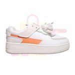 Shoes White Autumn Leather Korean Platform Sneakers Walking Student Outdoor Lace Up Vulcanize Shoes