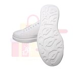 Macqueen Mens Tennis Sports Running Casual Vulcanized Skateboard Platform White Shoes - Image 4
