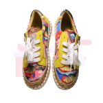 Women's Fisherman Shoes Lace up Woman Shoes Side Zipper Moccasins - Image 5
