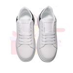 Macqueen Mens Tennis Sports Running Casual Vulcanized Skateboard Platform White Shoes - Image 5