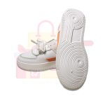 Shoes White Autumn Leather Korean Platform Sneakers Walking Student Outdoor Lace Up Vulcanize Shoes - Image 5
