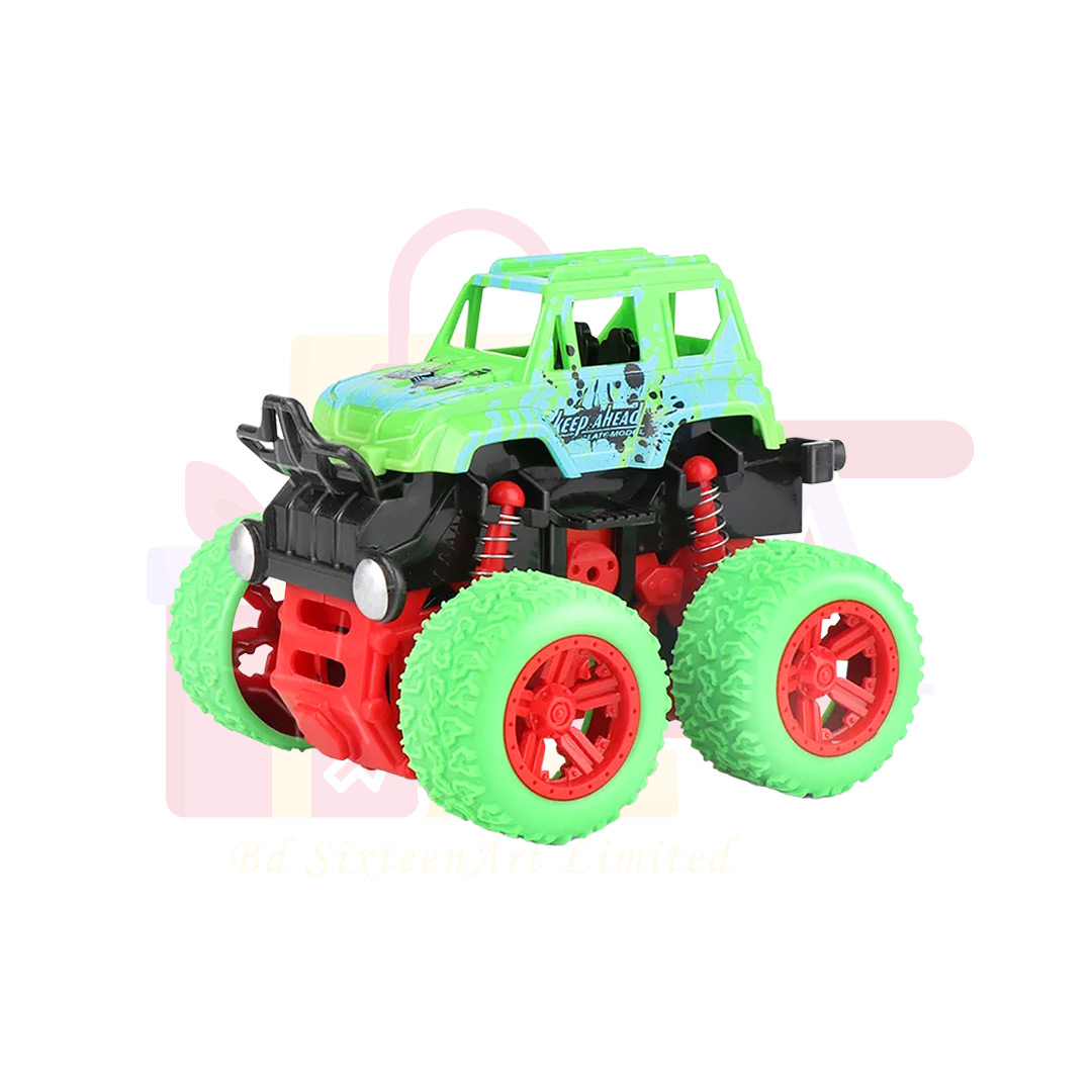 3103 Push and Go Monster Spring System Car ️ - Image 1