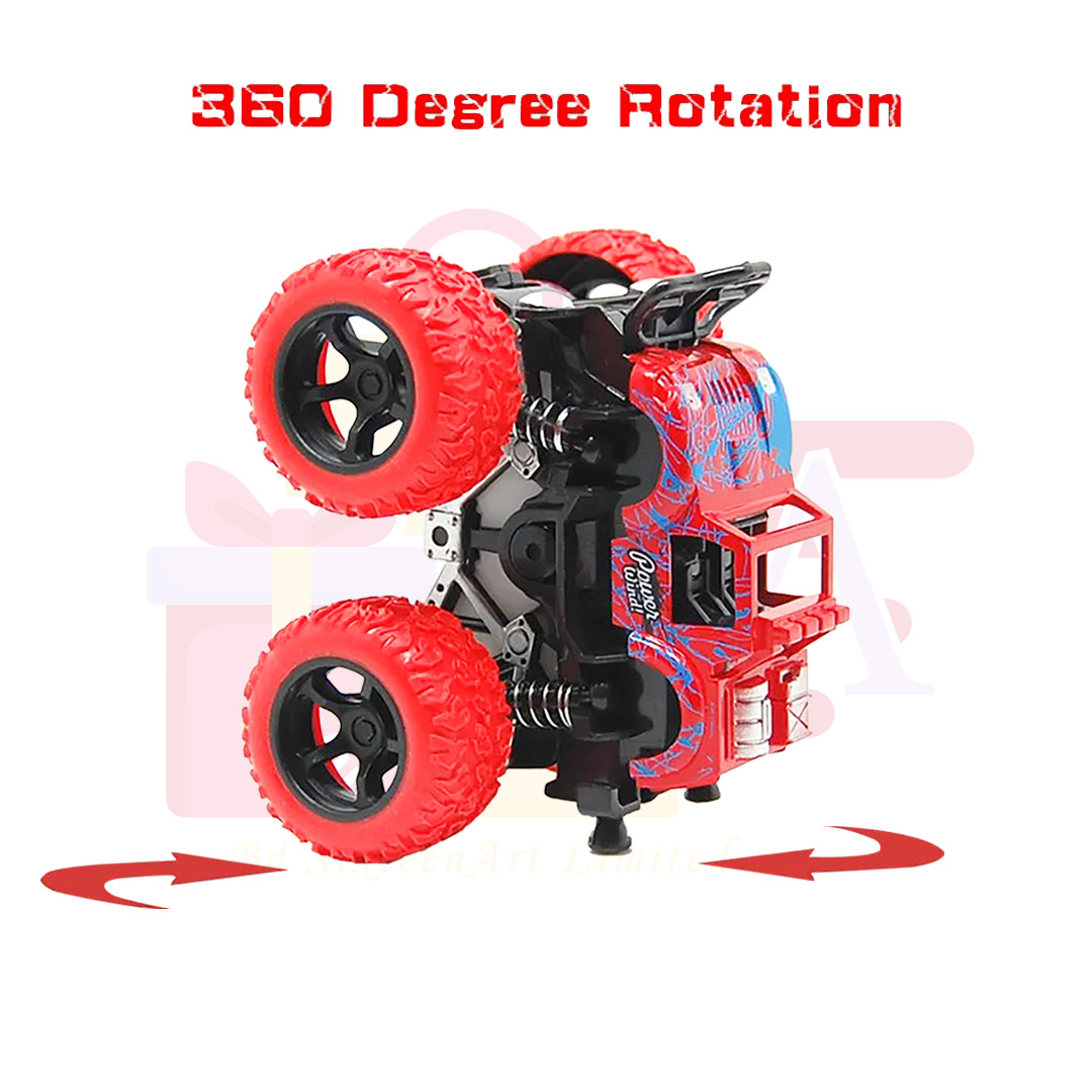 3106 Push and Go Monster Spring System Car ️ - Image 1