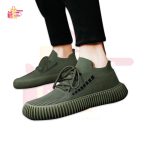 Men’s Fashion Green Sneakers Walking Shoes - Image 3