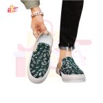 Half Shoes For Men Mules Canvas Flat Slippers Summer Backless Loafers Fashion Man - Image 4