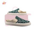 Half Shoes For Men Mules Canvas Flat Slippers Summer Backless Loafers Fashion Man - Image 5