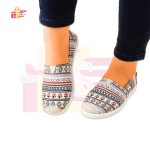 Women Slip On Shallow Mouth Simple Single Shoes Casual Shoes Work Shoes Canvas Black Womens Platform Sandals Loafer/Tommy Sneakers - Image 2