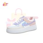 Pastel Glow Platform Sneakers