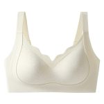 Women’s Comfortable Everyday Bra – Wire-Free Full Coverage Soft Support Bra with Breathable Fabric and Natural Lift