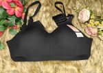 Seamless, ribbed fabric for stretch and comfort Bra - Image 3